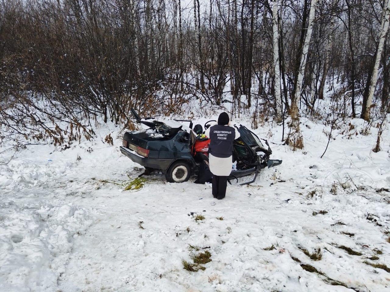 Фото Опубликованы кадры смертельного ДТП в Новосибирской области, в котором погибло трое детей 2